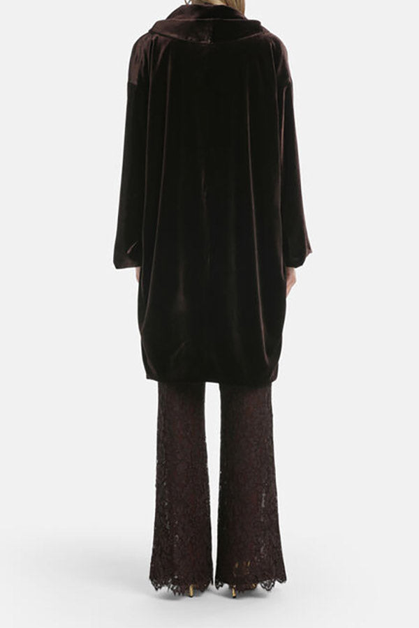 SADALI BROWN ELEGANT CAPE