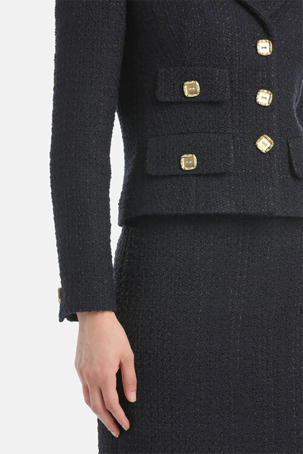 SAPONETTA BOUCLÉ WOOL JACKET