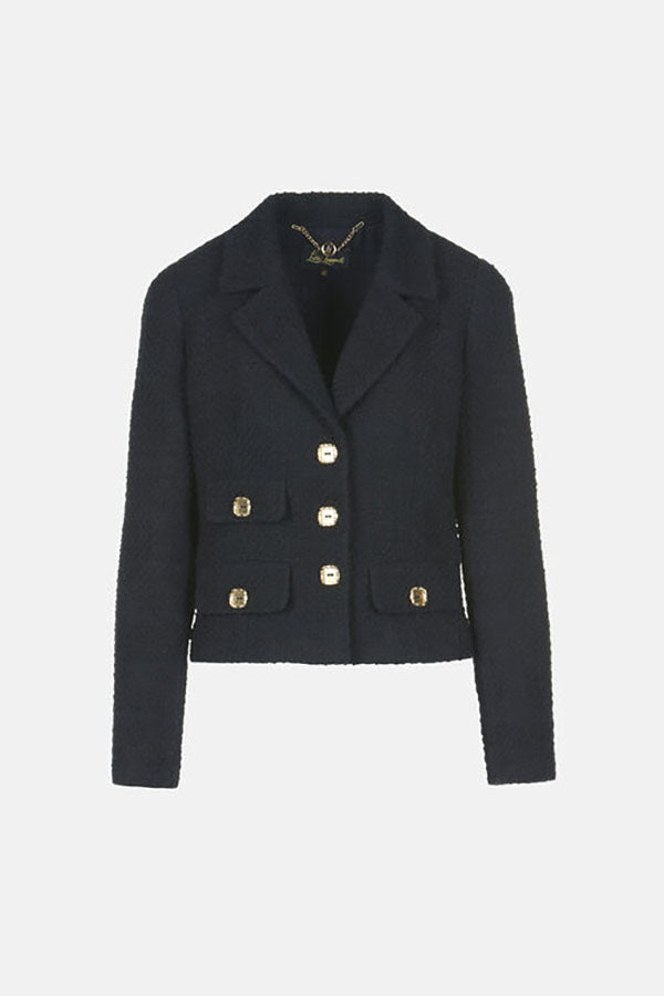 SAPONETTA BOUCLÉ WOOL JACKET
