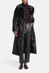SAURIS SHEARED FUR EFFECT COAT