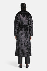 SAURIS SHEARED FUR EFFECT COAT