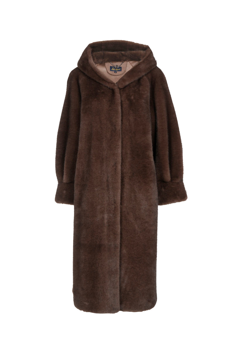 SAVELLI FAUX FUR COAT