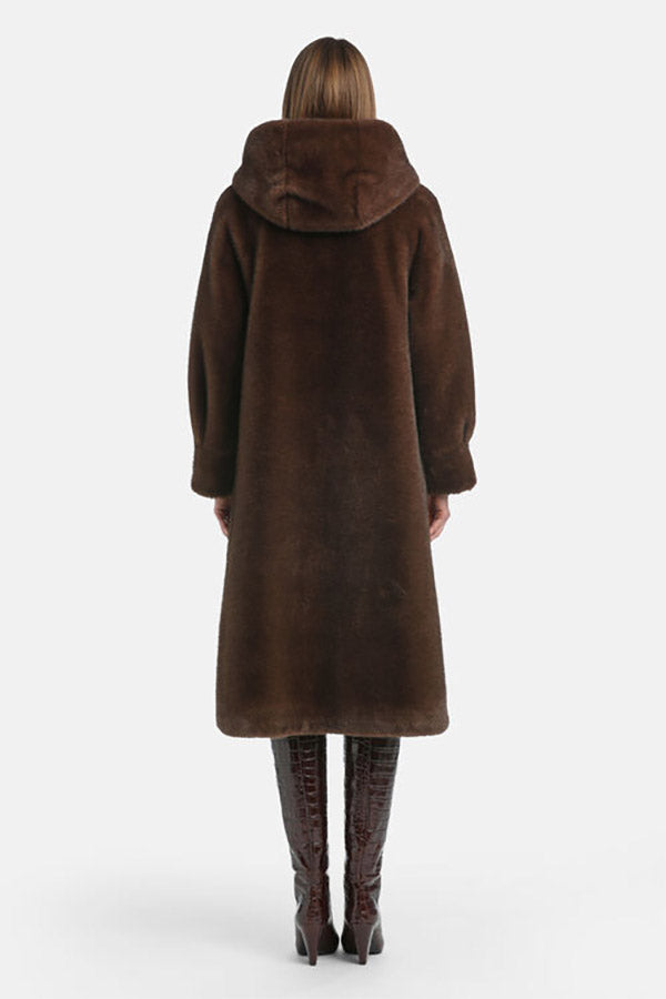 SAVELLI FAUX FUR COAT