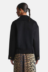 SCALARE BOXY WOOL JACKET
