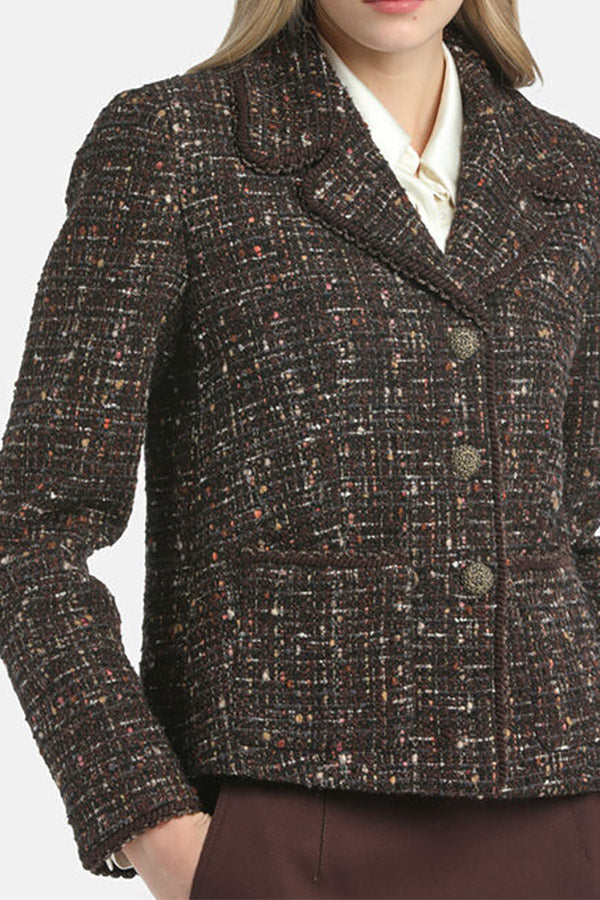 SCHERMATA MÉLANGE BOUCLÉ JACKET