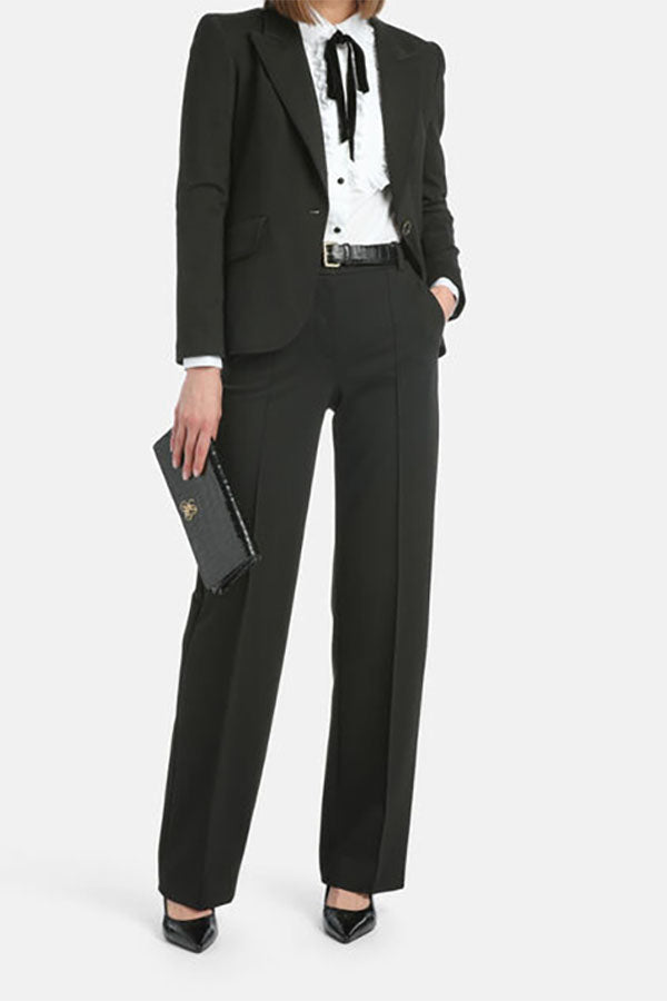 SCICCOSA SINGLE-BREASTED BLAZER JACKET