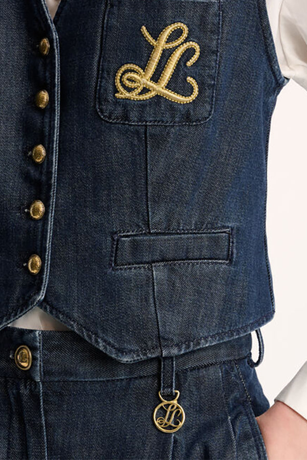 SCUDIERO DENIM VEST