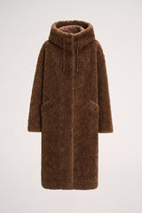 SERRA BROWN TEDDY COAT