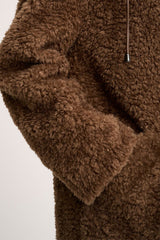 SERRA BROWN TEDDY COAT