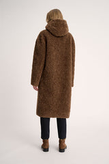 SERRA BROWN TEDDY COAT