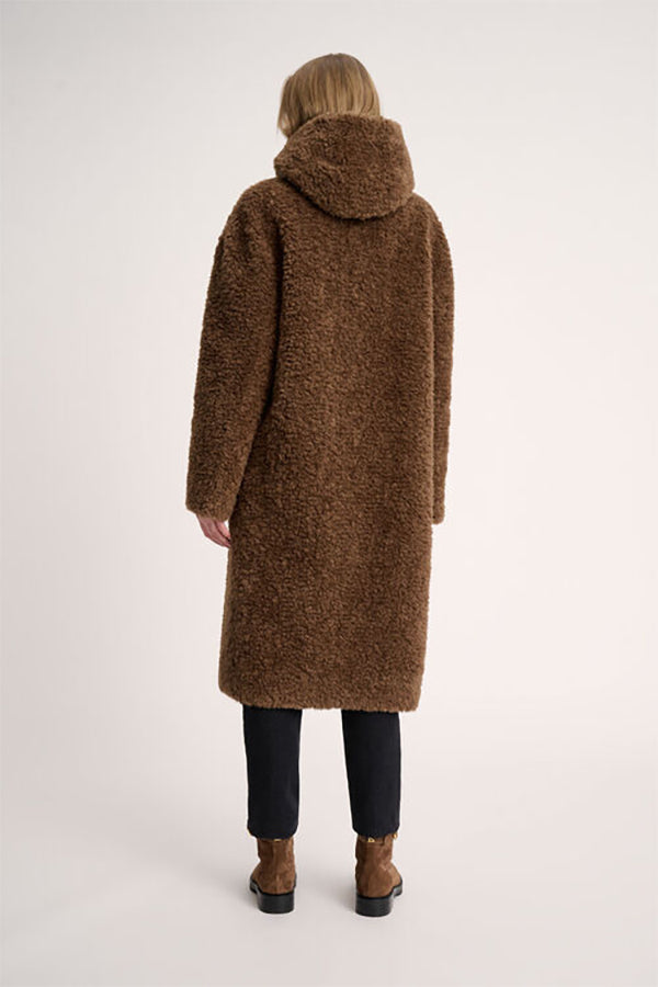 SERRA BROWN TEDDY COAT