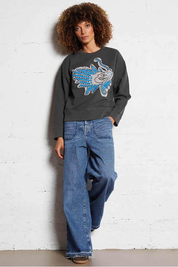 SIENA CARBONE DRAGON SWEATSHIRT