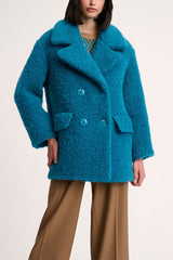 SOCIALE TEDDY PEA COAT