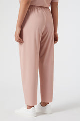 SOFOCLE PINK TECHNICAL JERSEY TROUSERS