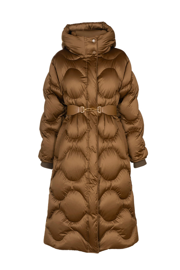 SOIANO GOLD LONG DOWN COAT
