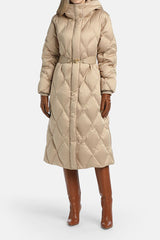 SOIANO GOLD LONG DOWN COAT