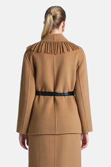 SOLERO FRINGED WOOL JACKET
