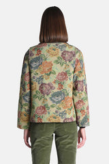 SOMMARIA CROPPED JACQUARD JACKET