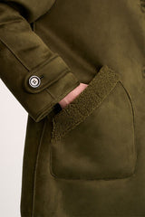 SPESSORE GREEN HOODED REVERSIBLE JACKET