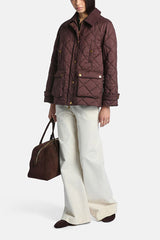 STATUETTA BROWN QUILTED HUSKY JACKET