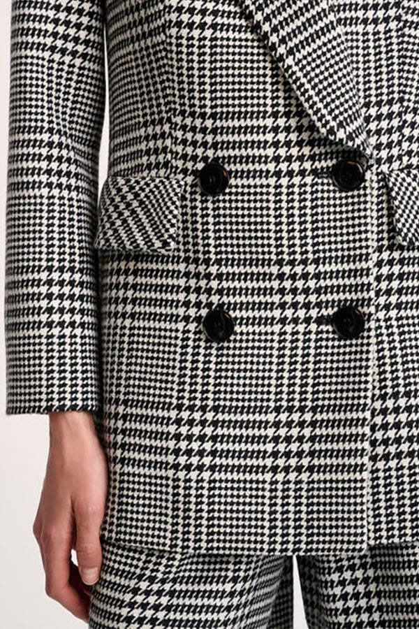 STAZIONE HOUNDSTOOTH JACKET