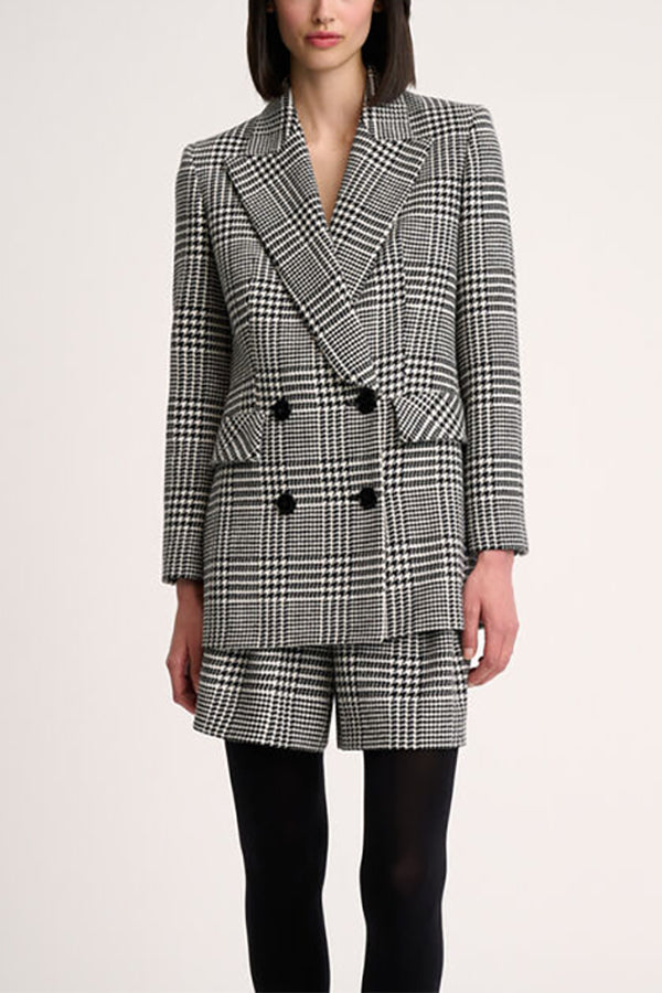 STAZIONE HOUNDSTOOTH JACKET