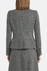 STENCIL MÉLANGE DOUBLE-BREASTED JACKET