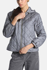 STRUMENTO GREY 2 IN 1 WOOL BLEND PARKA