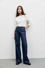 BARA WHITE THICK COTTON T-SHIRT