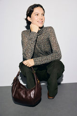 BEATA TURTLENECK WOOL T-SHIRT