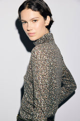 BEATA TURTLENECK WOOL T-SHIRT