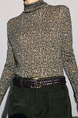 BEATA TURTLENECK WOOL T-SHIRT