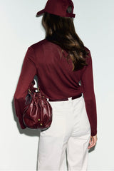 BECCA REDWINE LAYERED TSHIRT