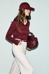 BECCA REDWINE LAYERED TSHIRT