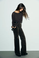 BALIE WOOL BUTTON-UP TSHIRT