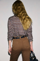 BABS COTTON MODAL PRINTED SHIRT