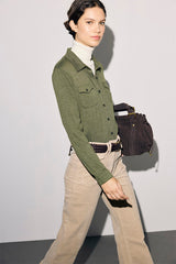 BARBA GREEN JERSEY SHIRT