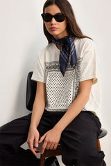 TAIYA PRINTED COTTON MODAL TSHIRT