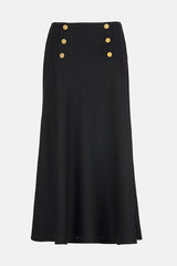 TALENTI BLACK SAILOR MAXI SKIRT