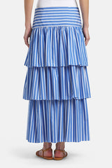 TARVISIO STRIPED MAXI SKIRT