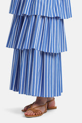 TARVISIO STRIPED MAXI SKIRT