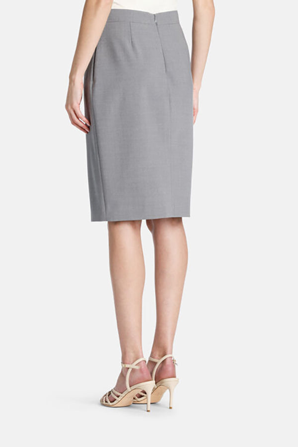 TECNICA TUBE WOOL-BLEND SKIRT