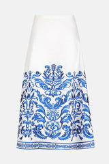 TERMICA EMBROIDERED MAXI SKIRT