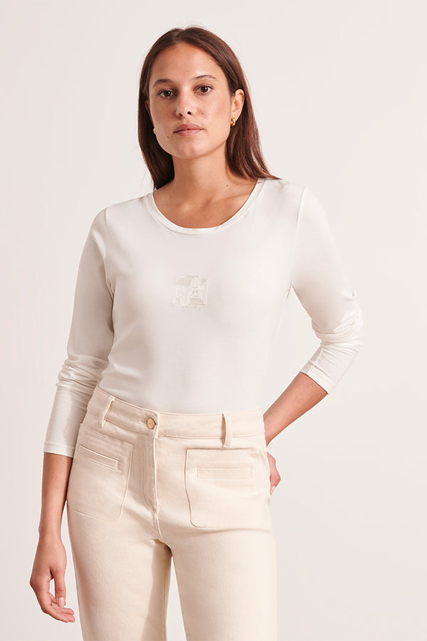 TIMARIN12 WHITE T-SHIRT
