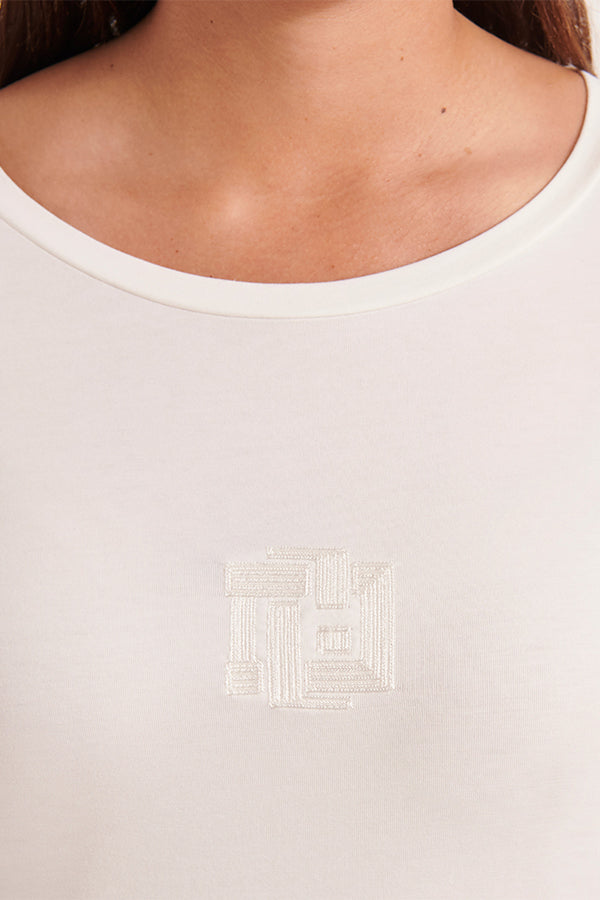 TIMARIN12 WHITE T-SHIRT