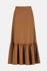 TIMPANO FLOUNCED MAXI SKIRT