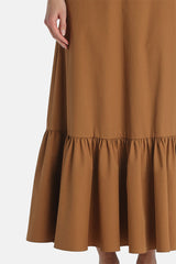 TIMPANO FLOUNCED MAXI SKIRT