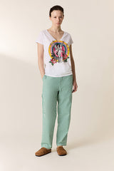 TONTON ANGEL WHITE T-SHIRT