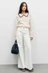 ROCA CROCHET POLO SHIRT