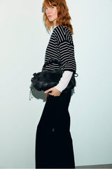 RAYA STRIPED WOOL SWEATER
